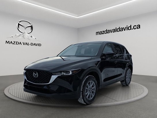 Mazda CX-5 Gx, awd, sièges chauffants, caméra de recul 2025 Noir de jais mica