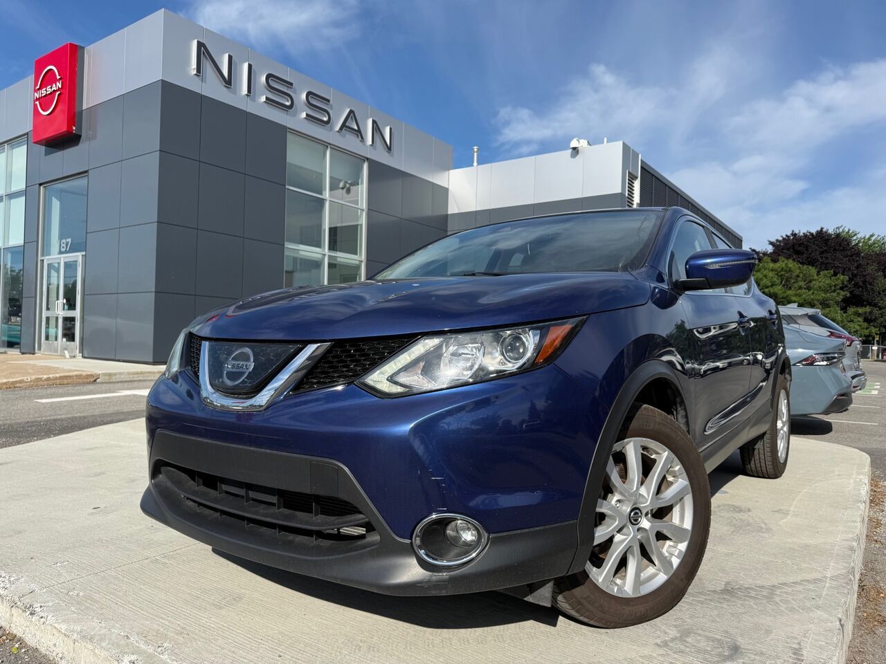 Blue 2019 Nissan Qashqai SUV / Crossover Continuously Variable Transmission