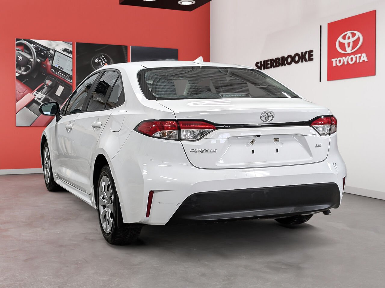 2023 Toyota Corolla 5YFB4MDE0PP005399 White Sherbrooke - photo #3