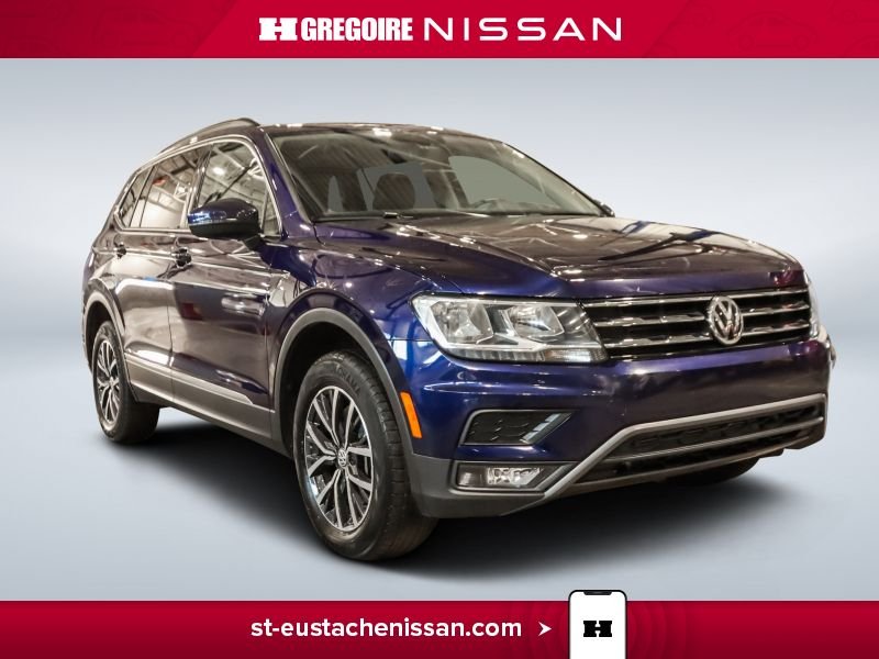 Volkswagen Tiguan SW4500 | Comfortline AWD CUIR DEM. A DISTANCE A PARTIR 6,99 2021 Bleu Laval - photo #0