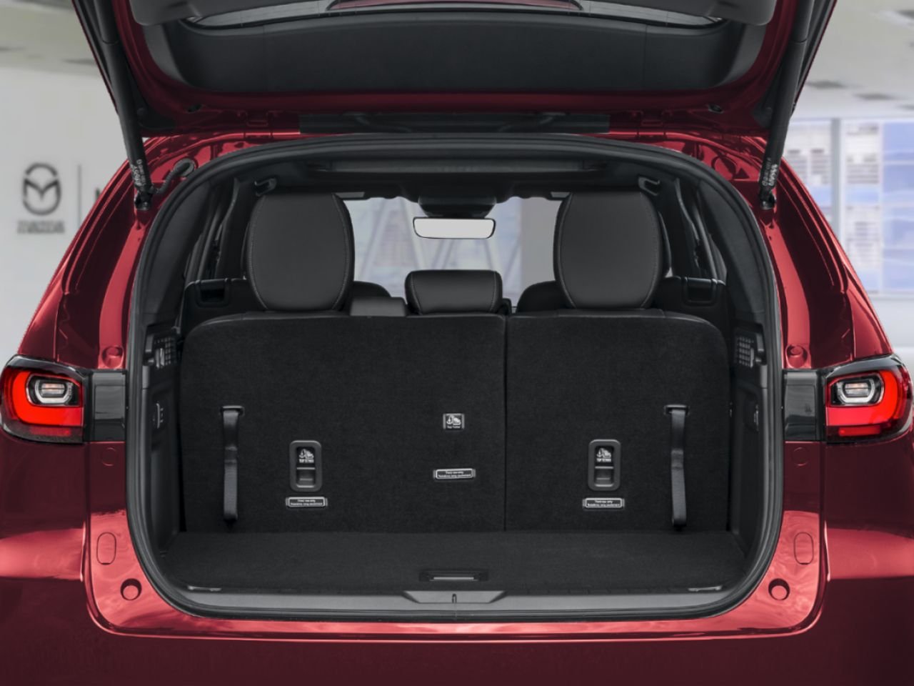 MAZDA CX-90 hybride rechargeable GT TI 2026 Rouge artisanal cristal métallisé Saint-Jérôme - photo #4