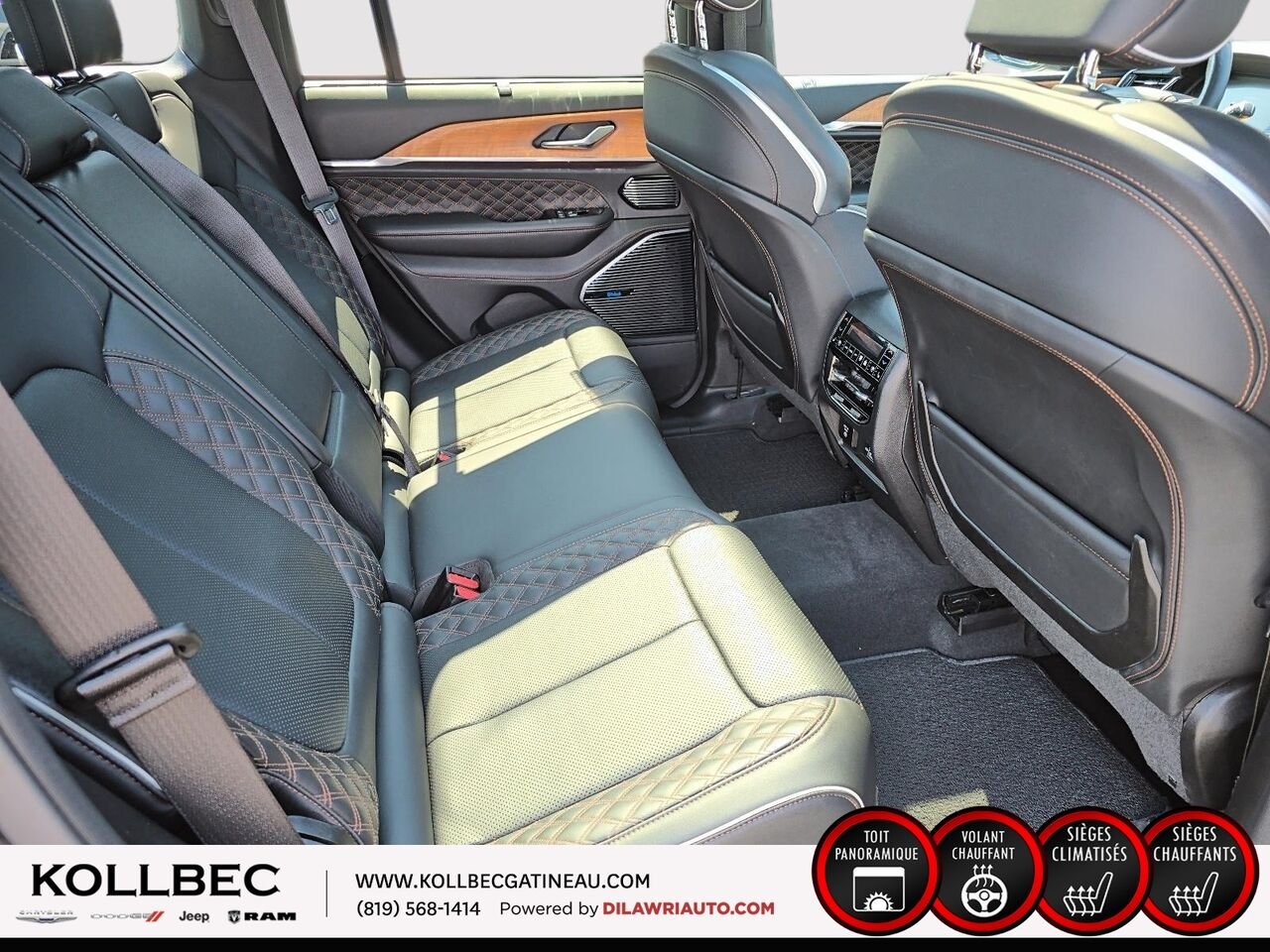 2023 JEEP GRAND CHEROKEE 26961 | Summit Reserve 4x4 Black Gatineau - photo #20