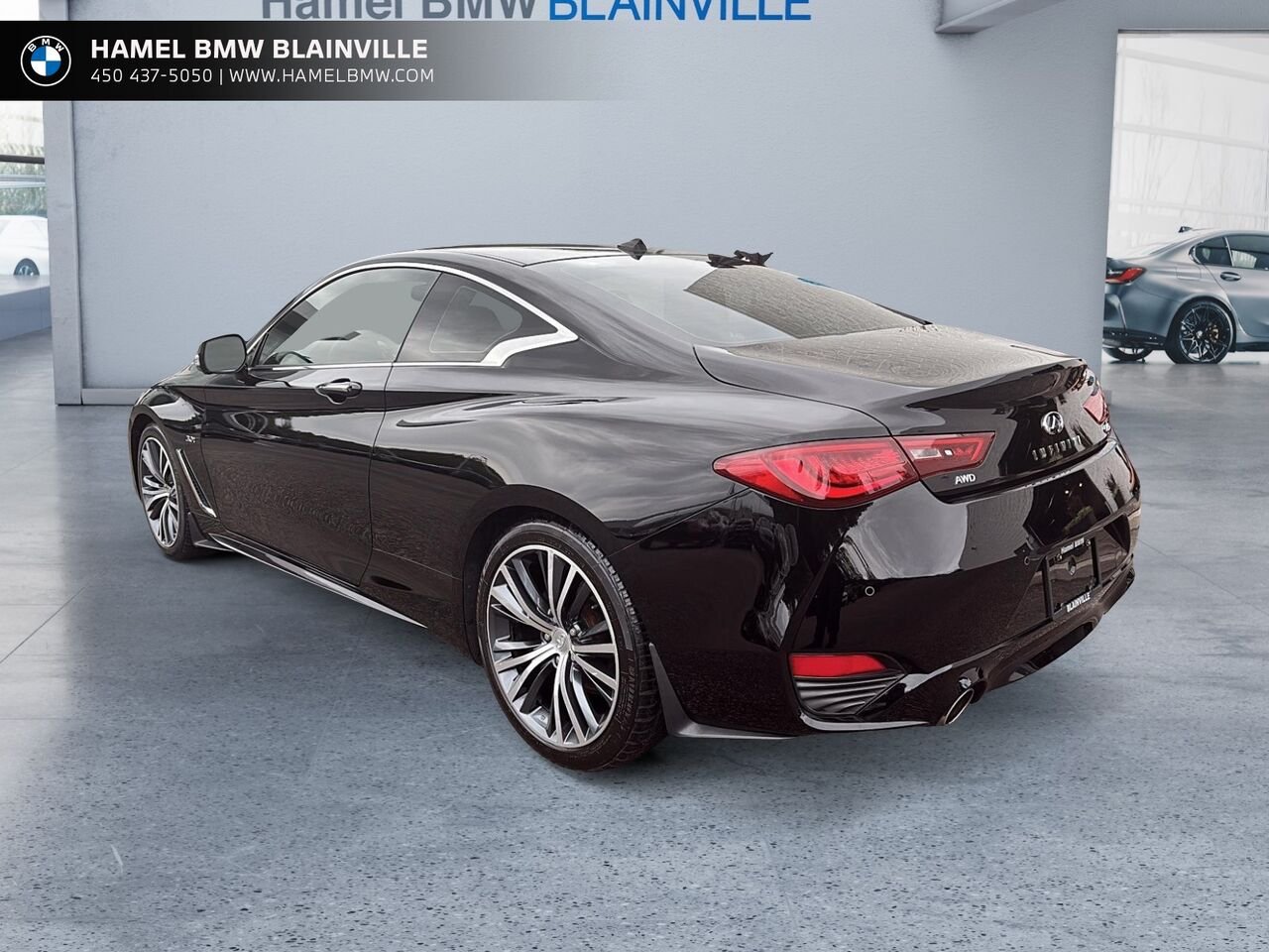 2017 INFINITI Q60 3.0t coupé 2 portes Black Blainville - photo #3