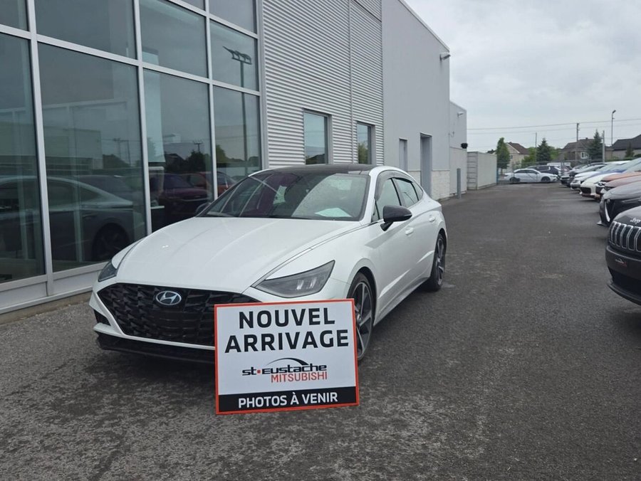 2022 Hyundai Sonata 1.6T Sport-TOIT PANORAMIQUE-SIÈGES EN CUIR ET SUÈDE CHAUFFANTS-VOLANT CHAUFFANTS White
