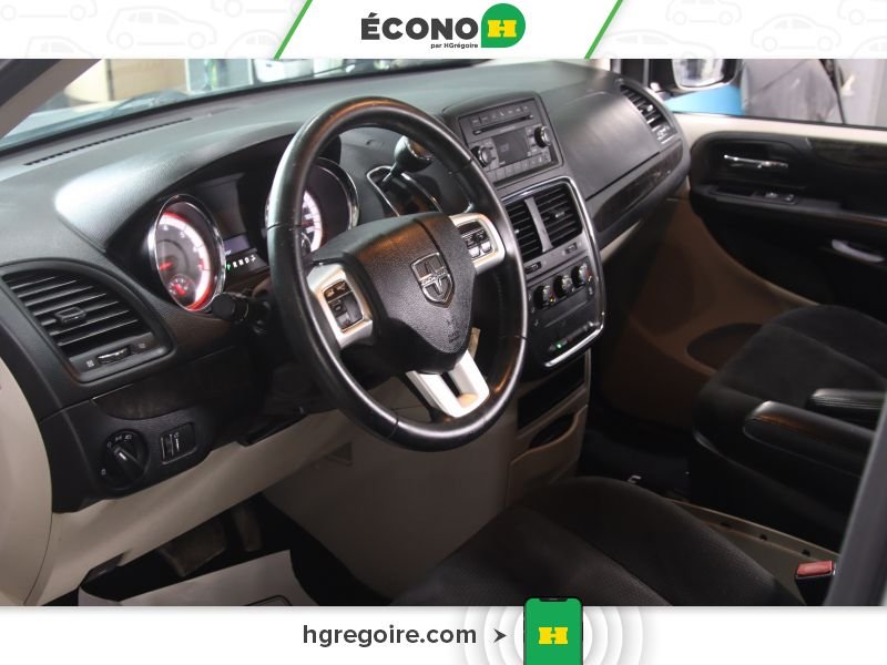 Dodge GR Caravan 730440 | SXT STOW'N GO A/C GR ELECT 2017 Gris Laval - photo #14