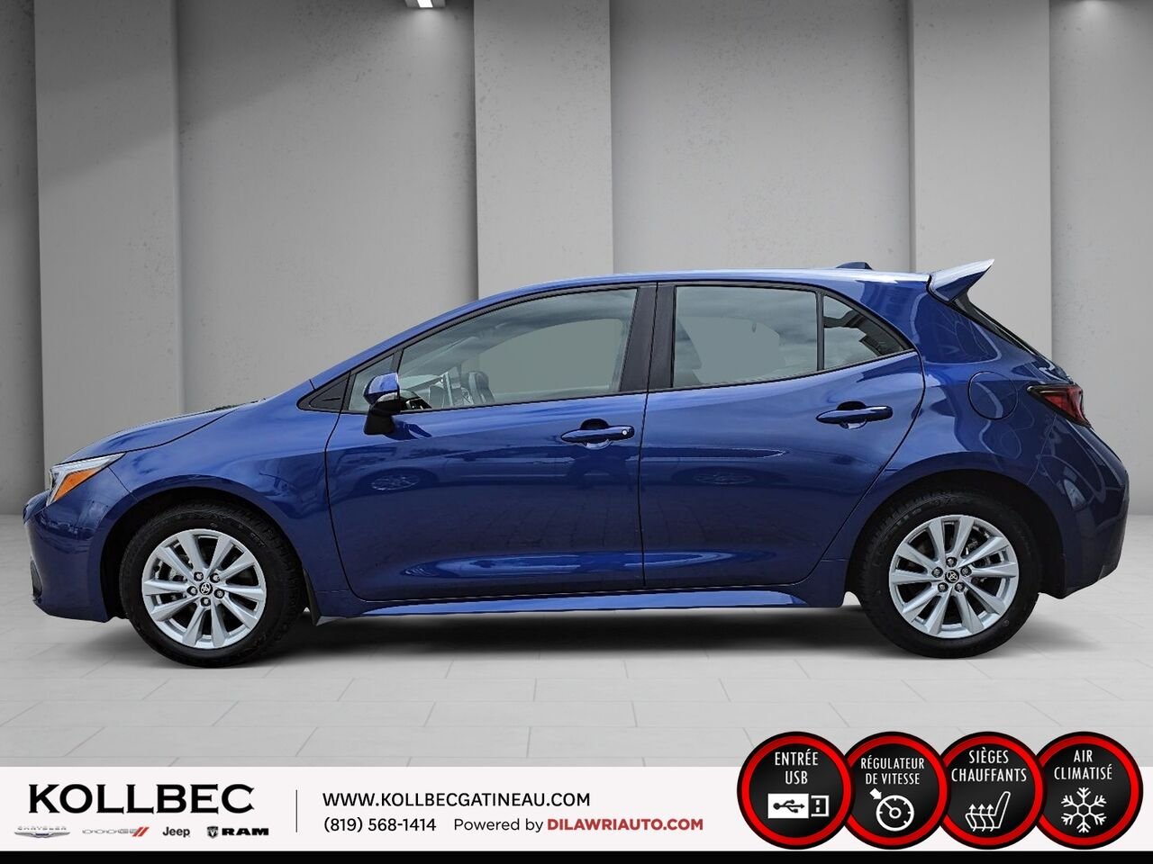 TOYOTA COROLLA 241131 | SE 2025 Bleu Gatineau - photo #18