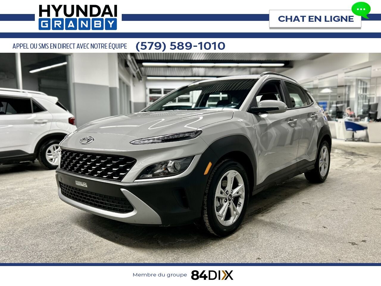 Hyundai Kona 2023 Gris Granby - photo #3