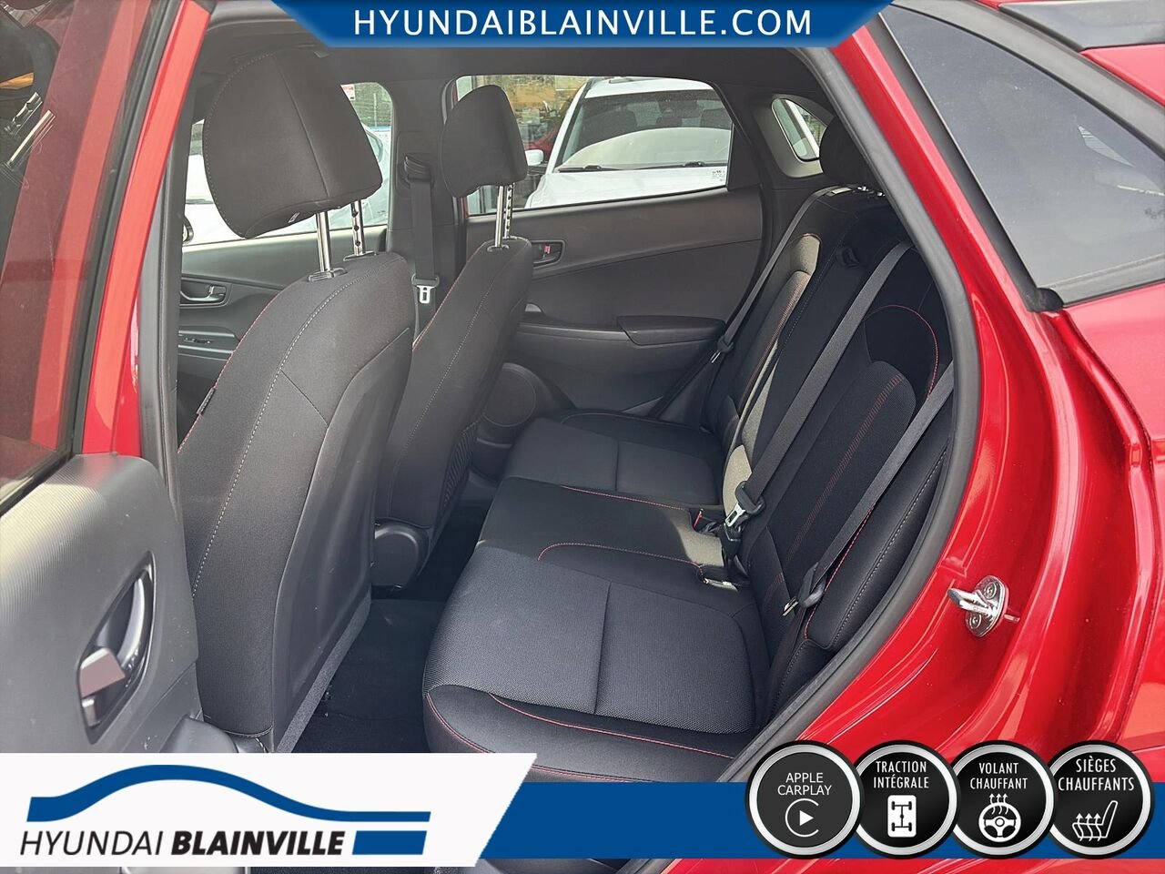 2022 Hyundai Kona Red Blainville - photo #9