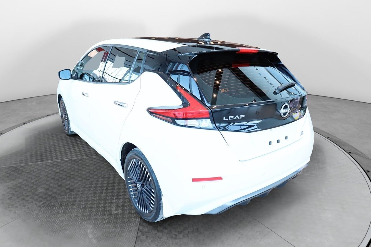 2023 Nissan LEAF VIN 1N4CZ1DV2PC554251 White Chicoutimi - photo #3