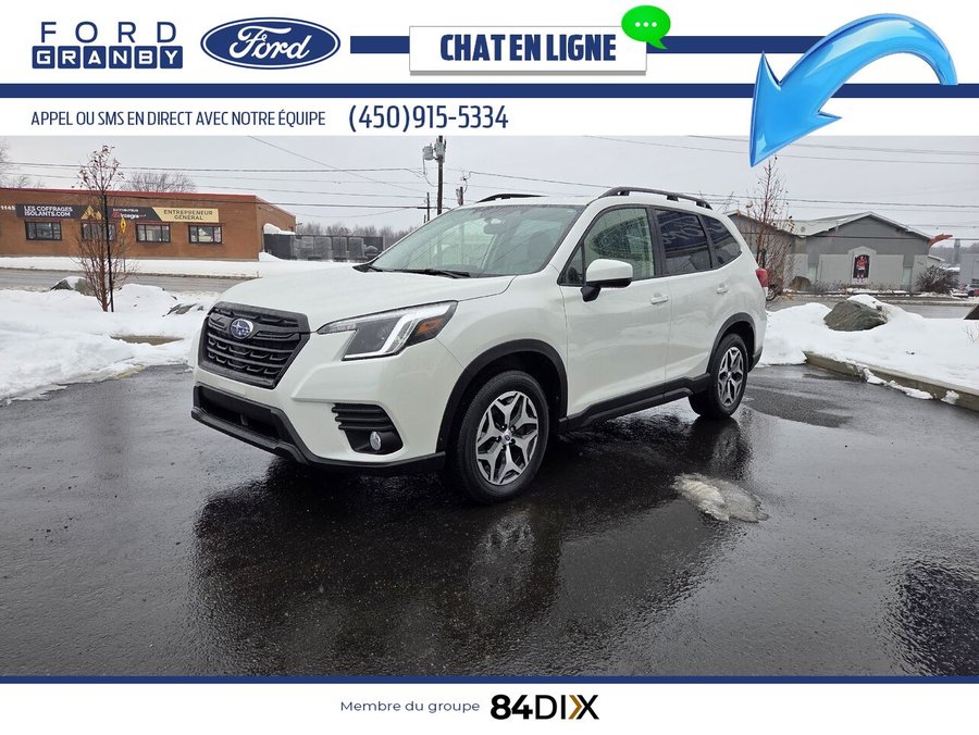 Subaru Forester Tourisme CVT 2023 Blanc