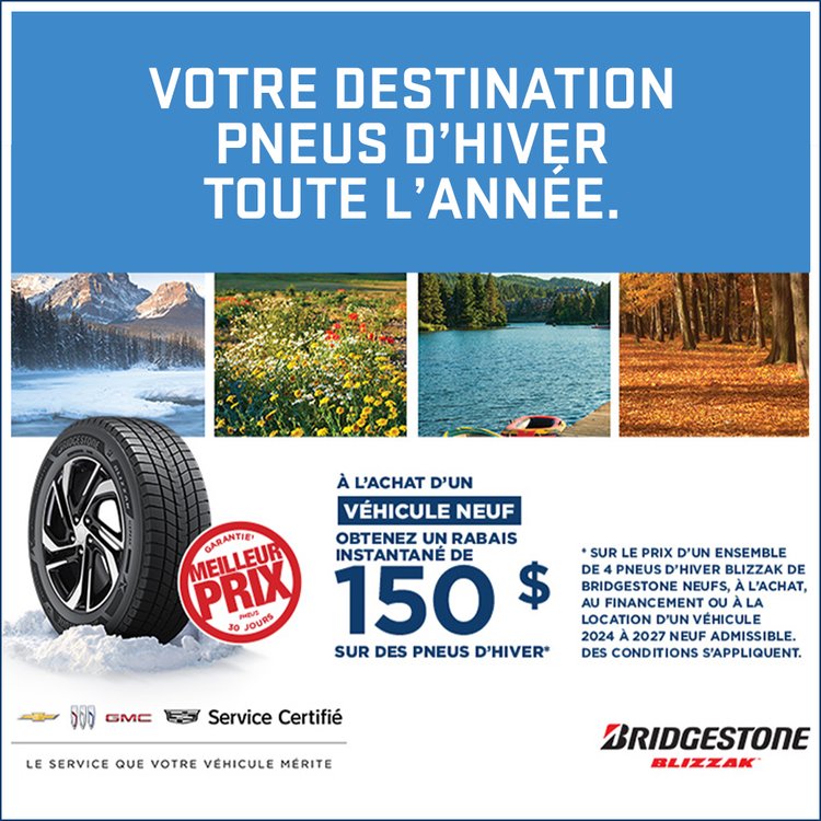 GM promo NEUFS PNEUS HIVER FR