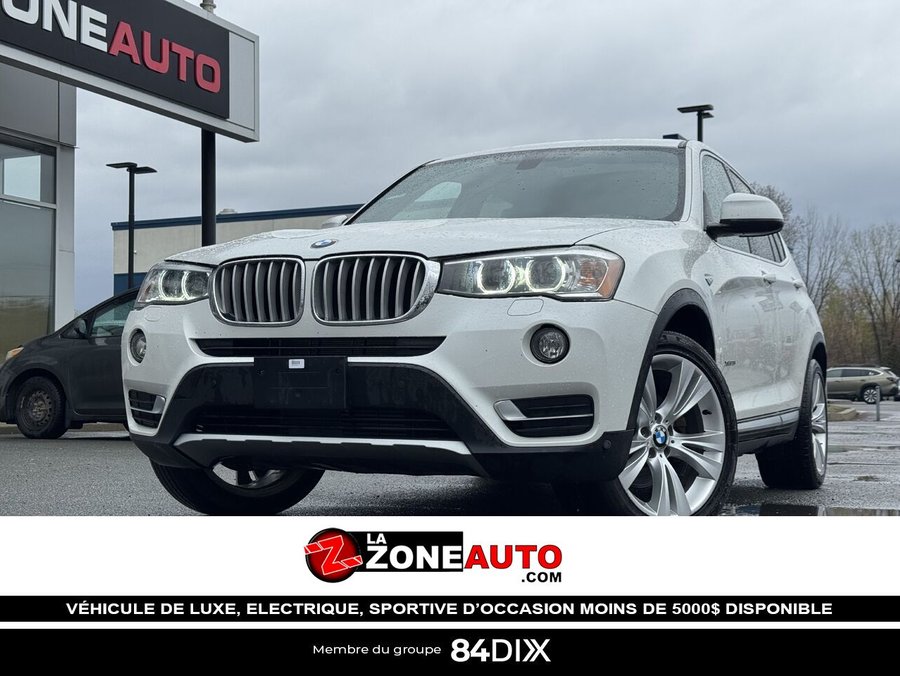 BMW X3 AWD 2017 2017 Blanc