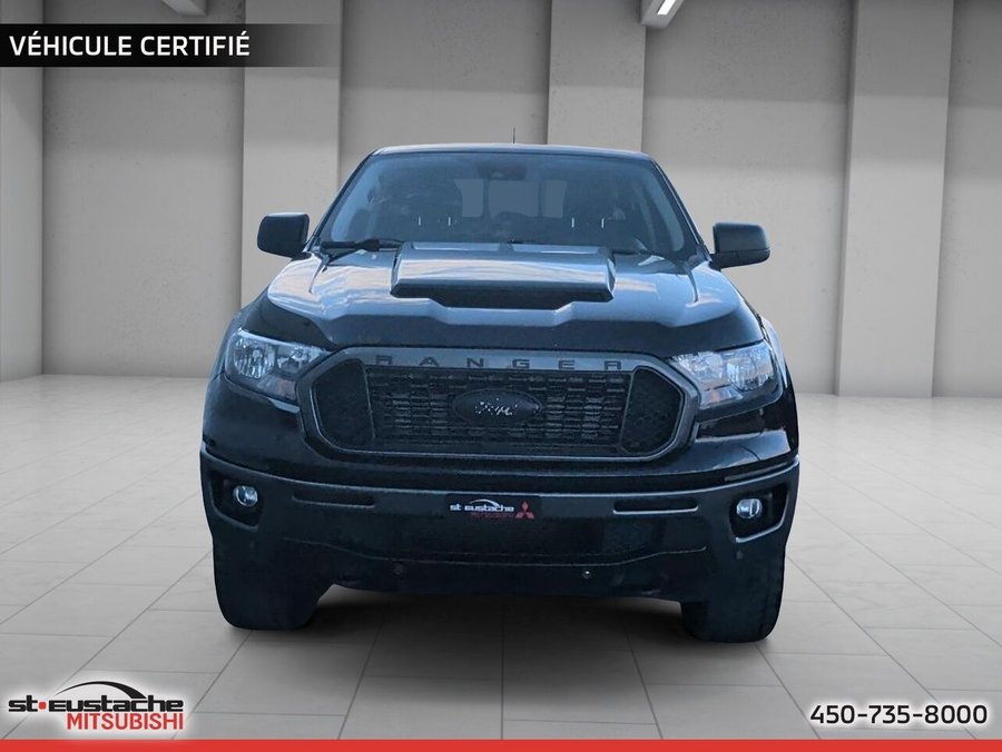 Ford Ranger XLT FX4 cabine SuperCrew 4RM caisse de 5 pi 2019 Noir