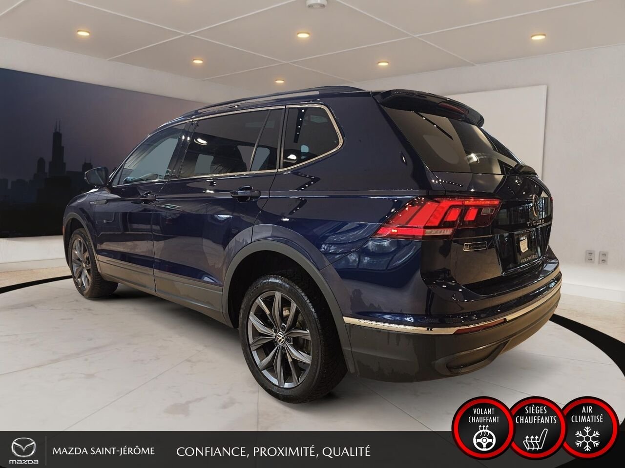 Volkswagen Tiguan 2022 Bleu Saint-Jérôme - photo #8