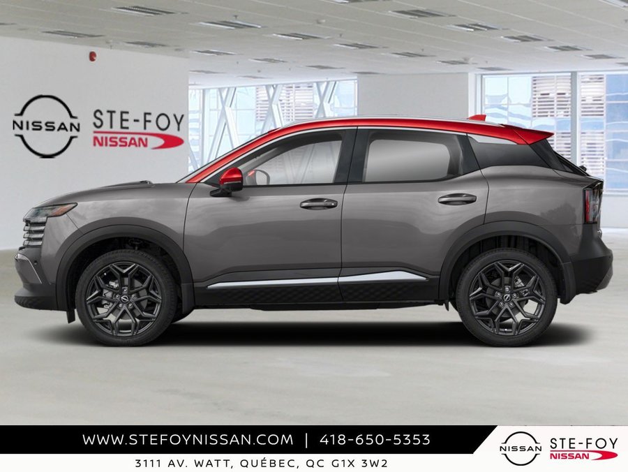 NISSAN Kicks K6389 2026 Gris poudre métallisé/Couche teintée Braise écarlate