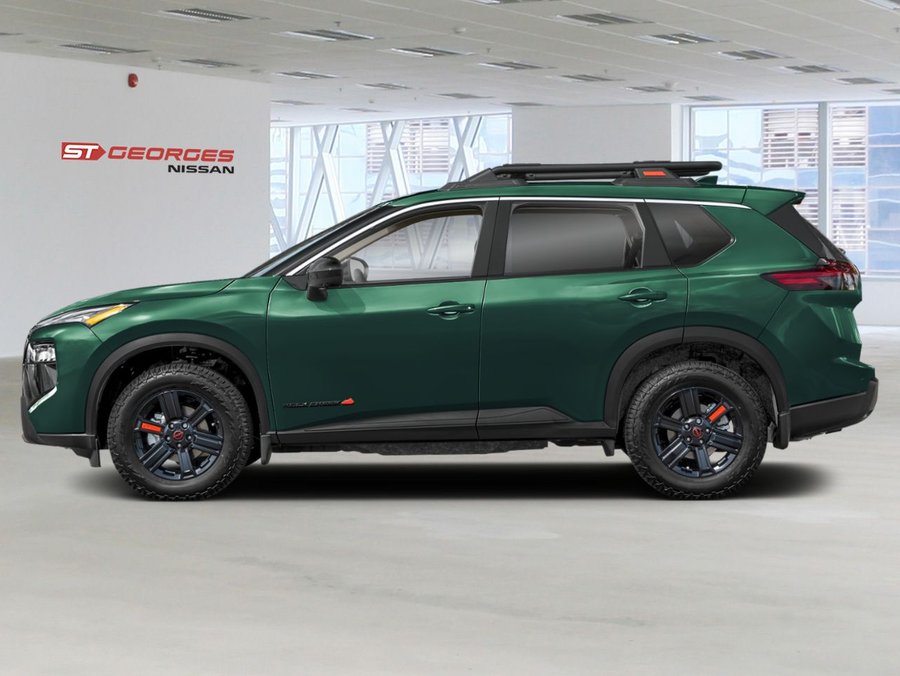 2026 NISSAN Rogue 2026 Obsidian Green Pearl