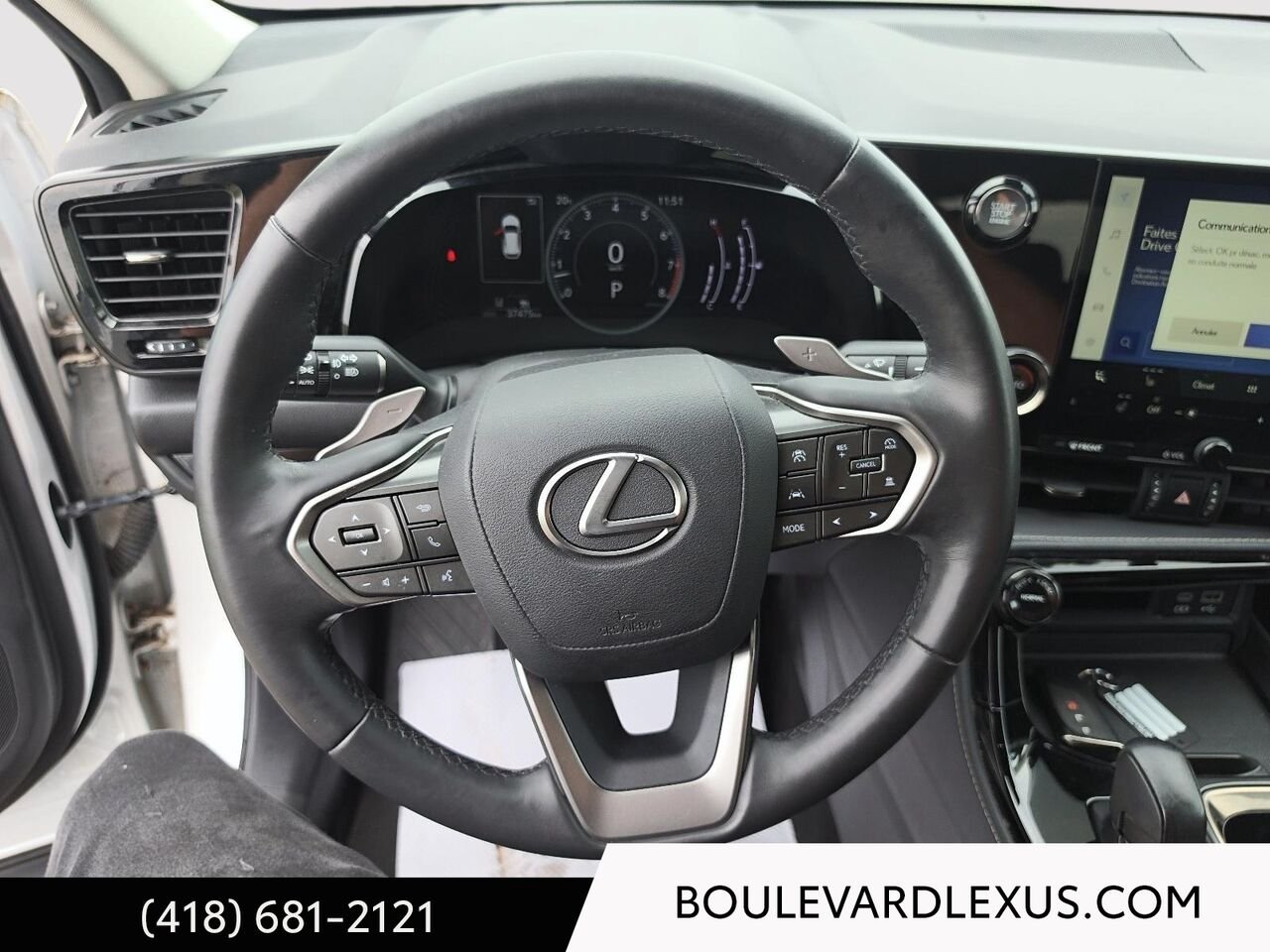 2022 Lexus NX White Quebec - photo #10
