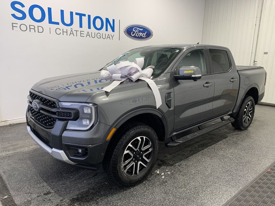 2024 Ford Ranger RANGER LARIAT CREW CAB Grey