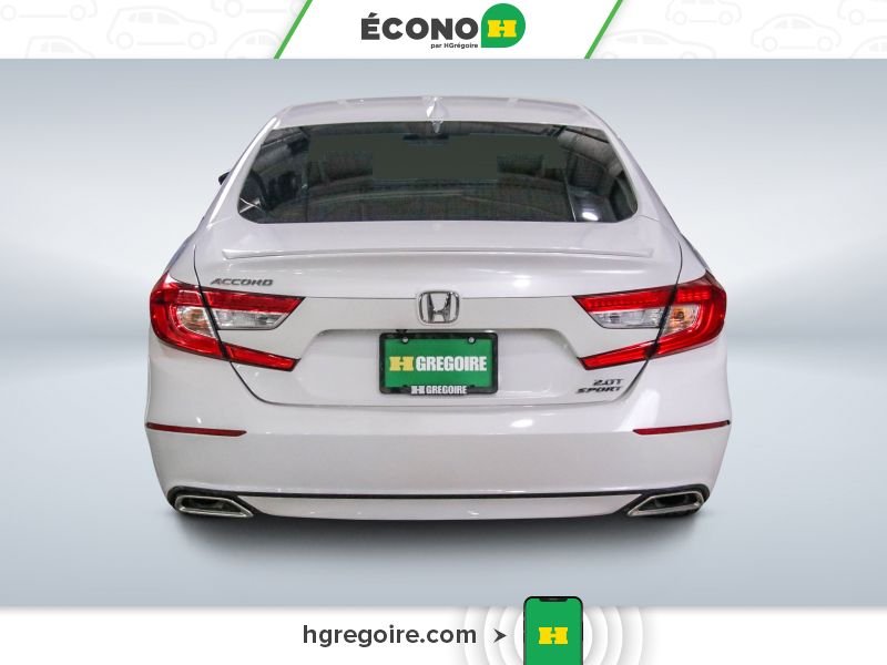 2018 Honda Accord White Laval - photo #5