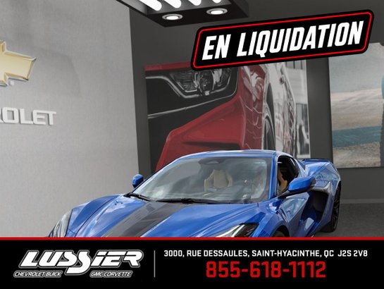 Chevrolet Corvette Z06 coupé 2 portes avec 2LZ 2025 Bleu déferlante métallisé