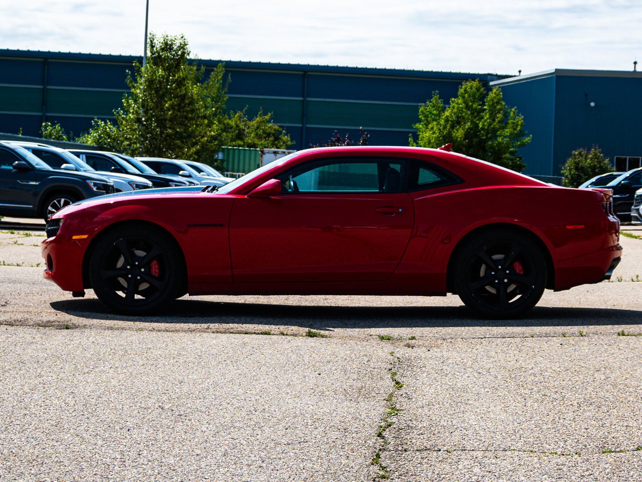 2013 Chevrolet Camaro 2dr Cpe 2LT Red Sherwood Park - photo #9