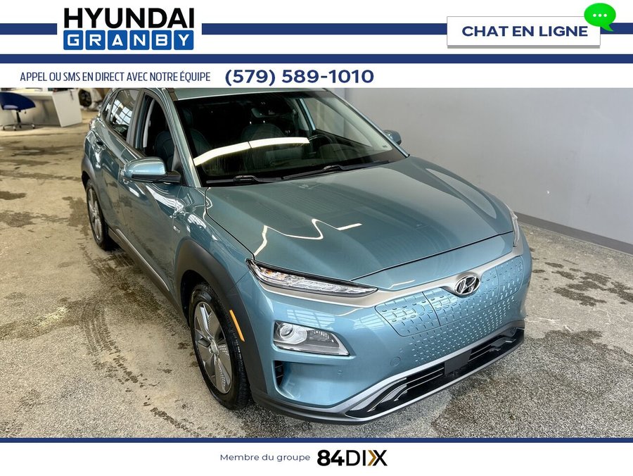 Hyundai Kona électrique 2020 2020 Bleu
