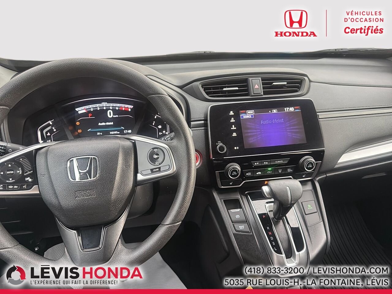 2017 Honda CR-V LX 2RM 2 RM 5 portes LX Grey Lévis - photo #16