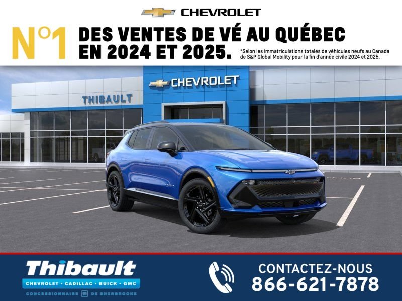 2026 CHEVROLET Equinox EV 4 portes RS RIPTIDE BLUE METALLIC Sherbrooke - photo #0