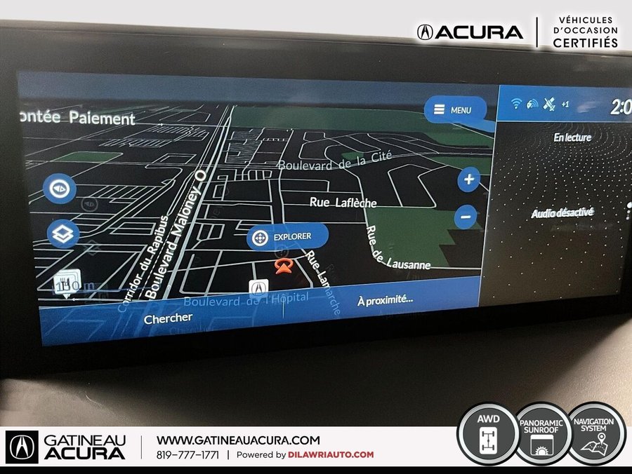 Acura RDX *** UN PROPRIO + CLEAN CARFAX *** 2023 Blanc