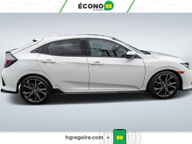 2019 Honda Civic White Saint-Eustache - photo #8