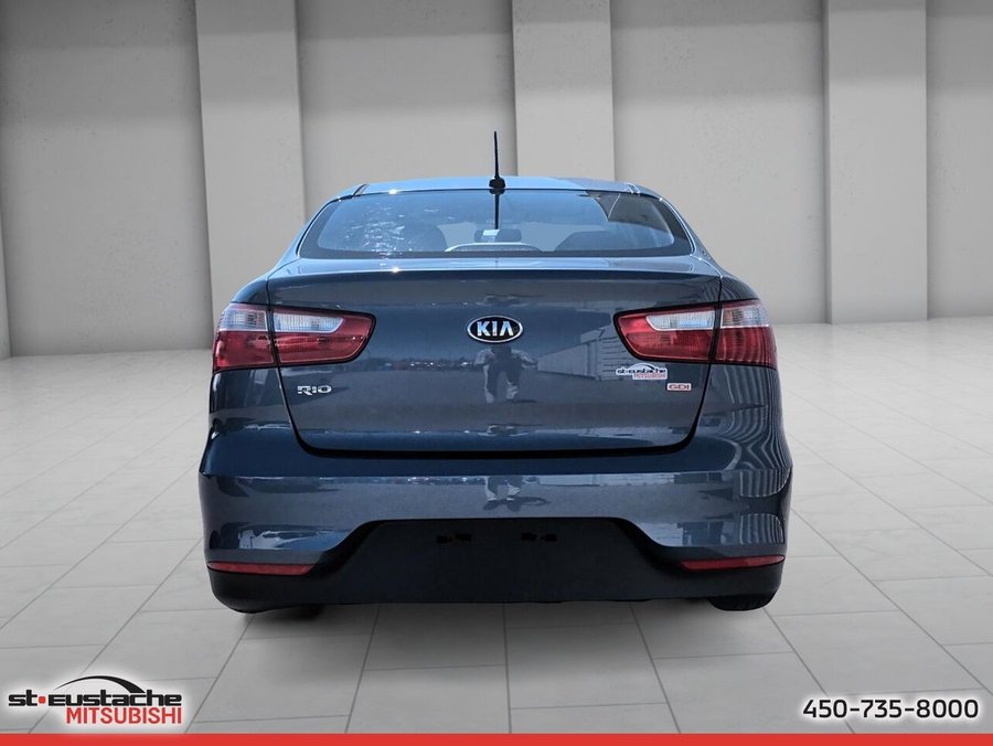 Kia Rio Berline 4 portes, boîte automatique, LX+ 2016 Bleu