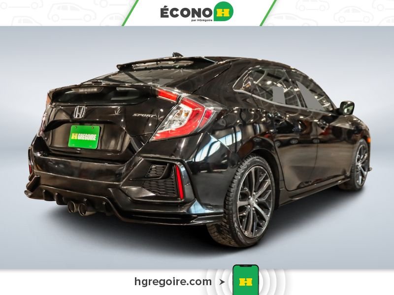 Honda Civic 2020 Noir Laval - photo #7