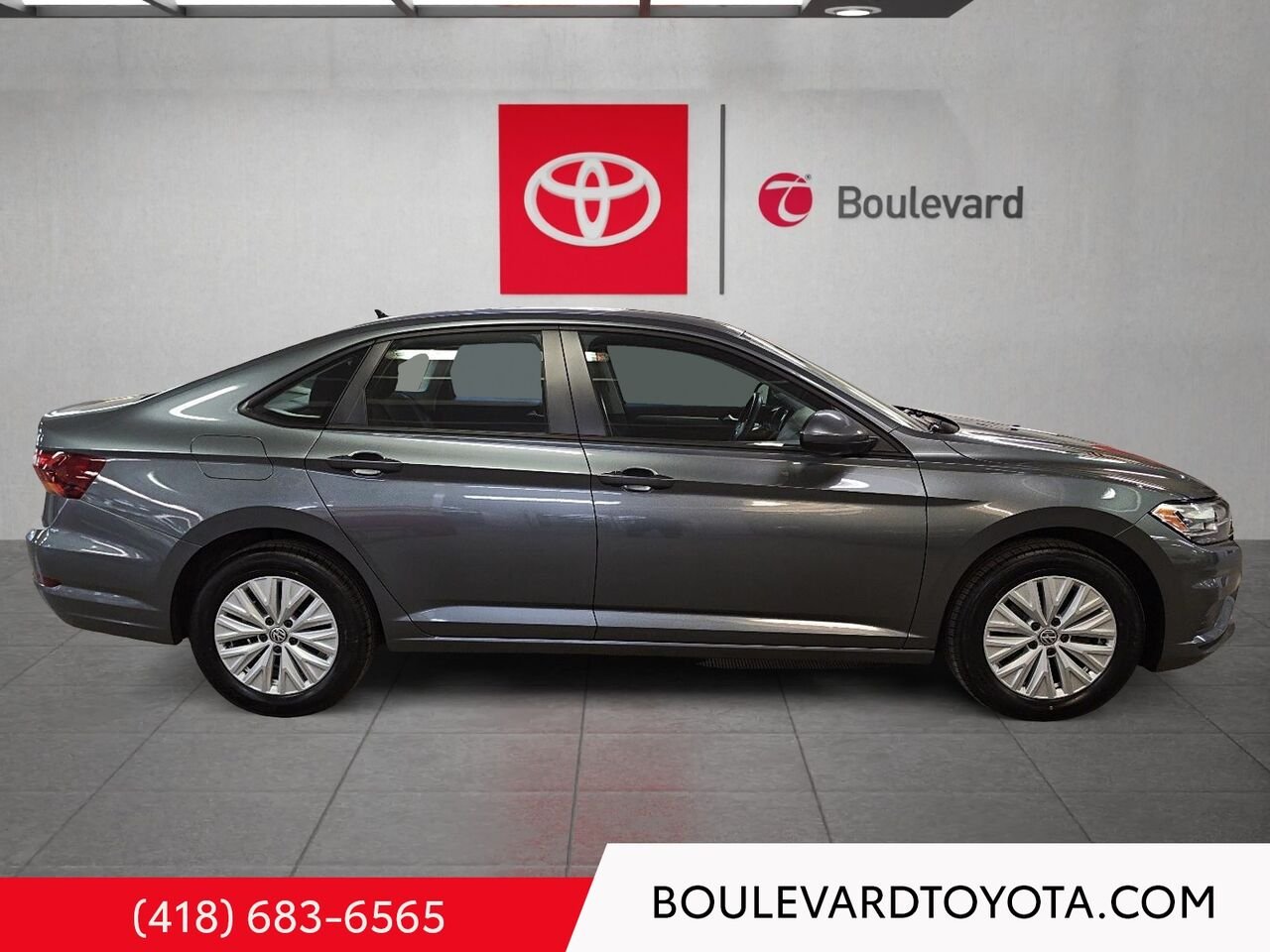 Volkswagen Jetta 99610B-3 | COMFORTLINE 2019 Gris Québec - photo #2