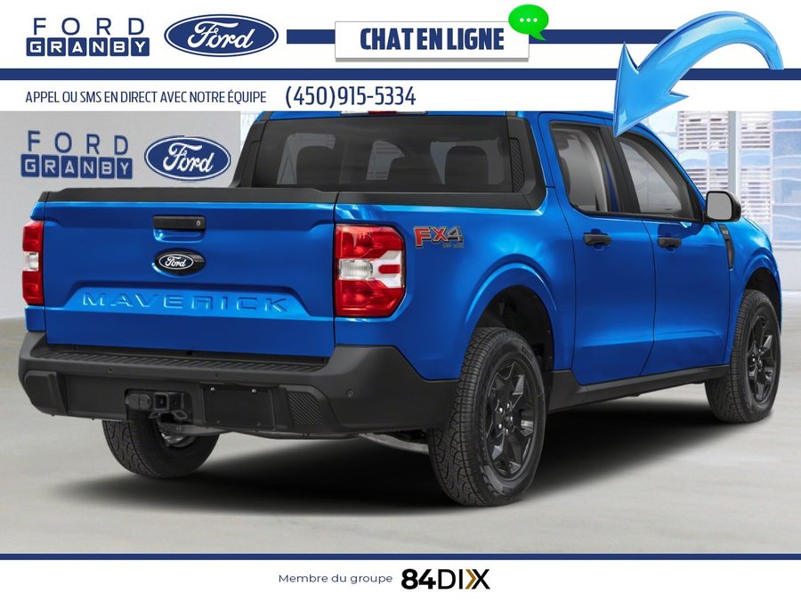 Ford Maverick XLT TI SuperCrew 2025 Bleu vif