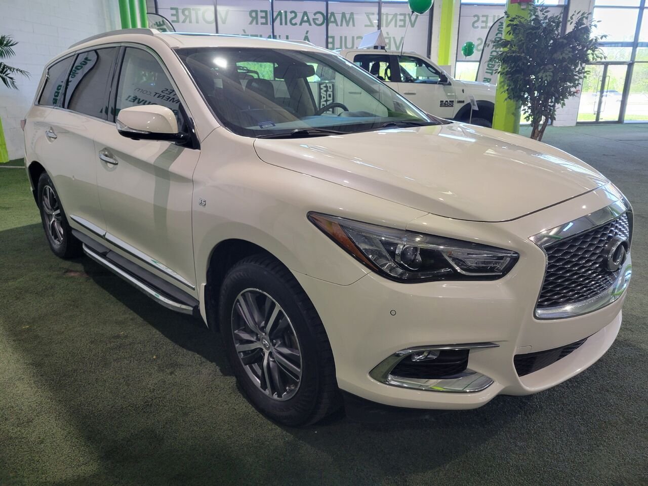 2017 INFINITI QX60 White  - photo #7