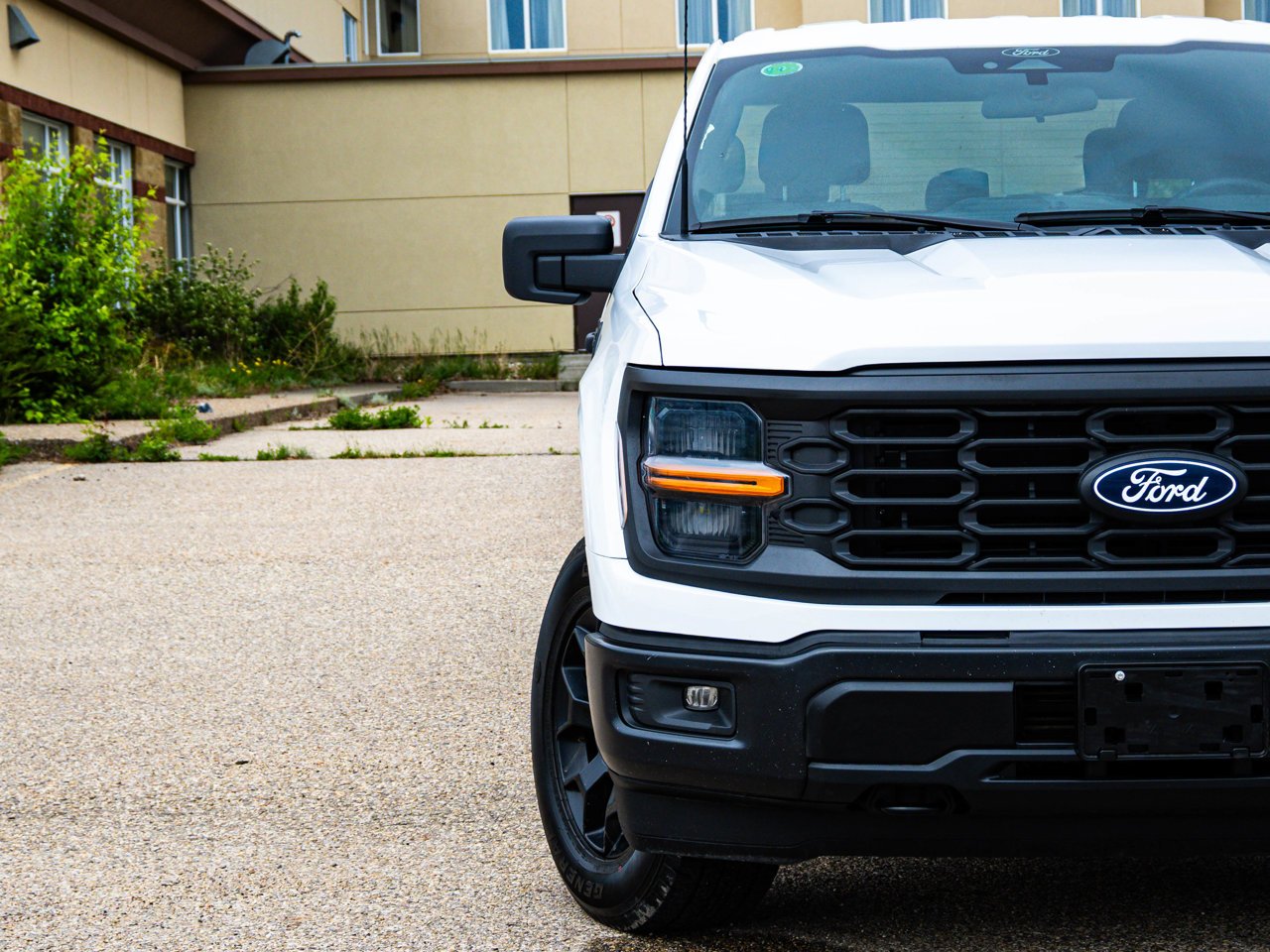 2024 Ford F-150 STX 4WD SuperCrew 5.5' Box White Sherwood Park - photo #5