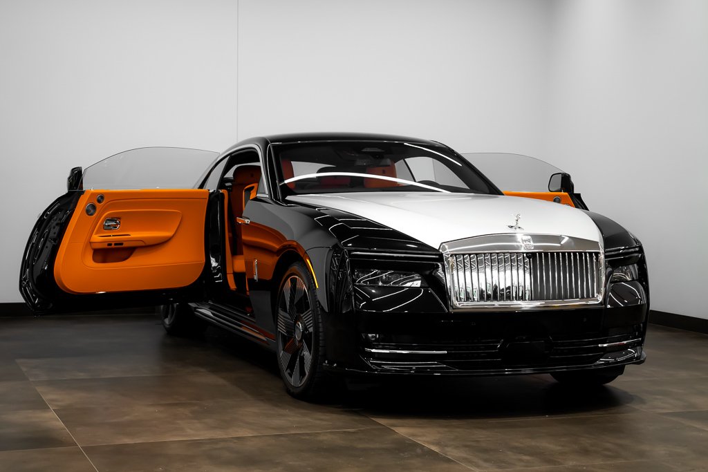 2024 Rolls-Royce Spectre Coupe Black Kirkland - photo #5