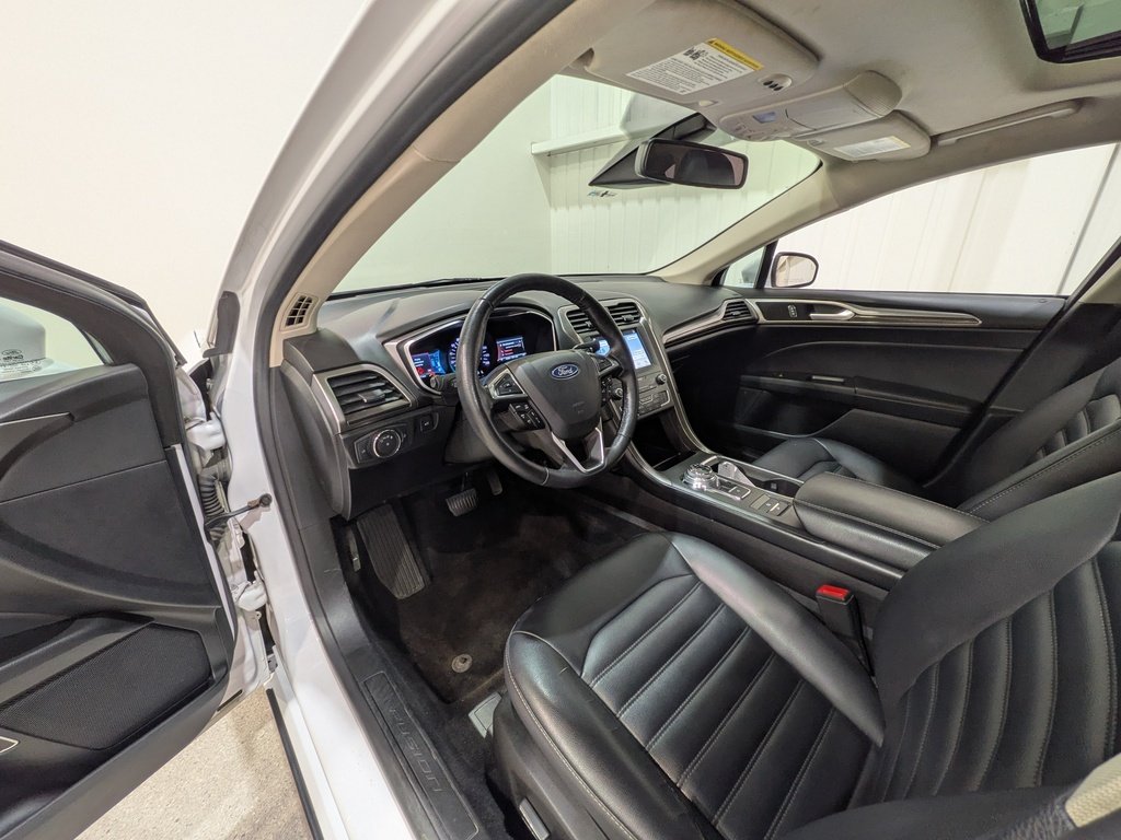 Ford Fusion Hybrid SEL FWD 2019 Blanc Val-David - photo #9