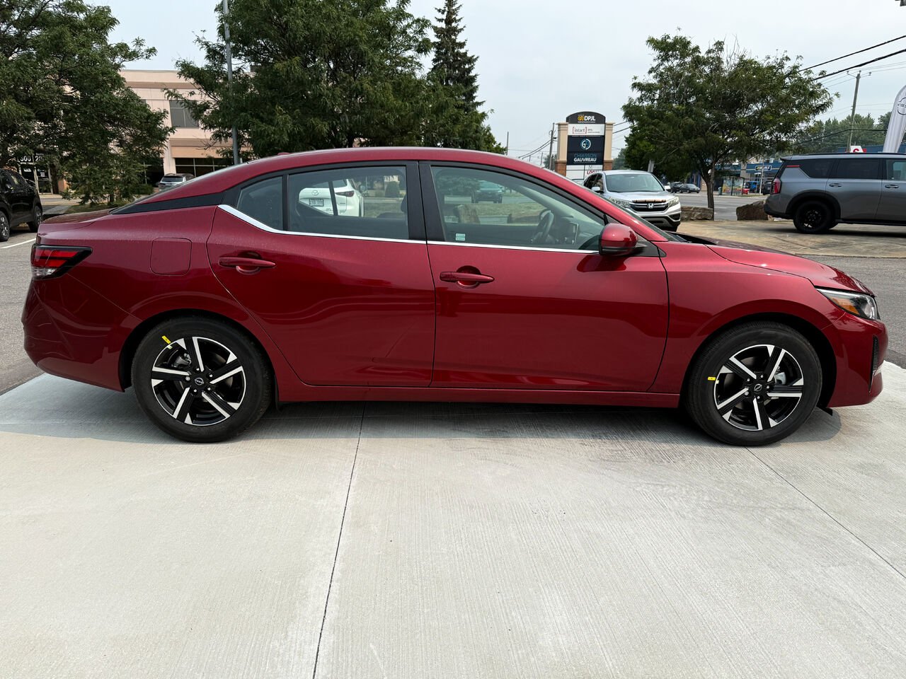 Nissan Sentra SENTRA SV TOIT OUVRANT 2025 Teinte braise écarlate Châteauguay - photo #3