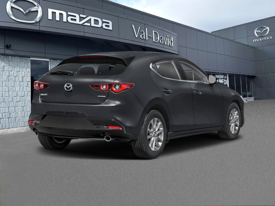 Mazda Mazda3 Sport Automatique, tout équipé, sièges chauffants, caméra de recul, Port USB-C 2026 Noir de jais mica