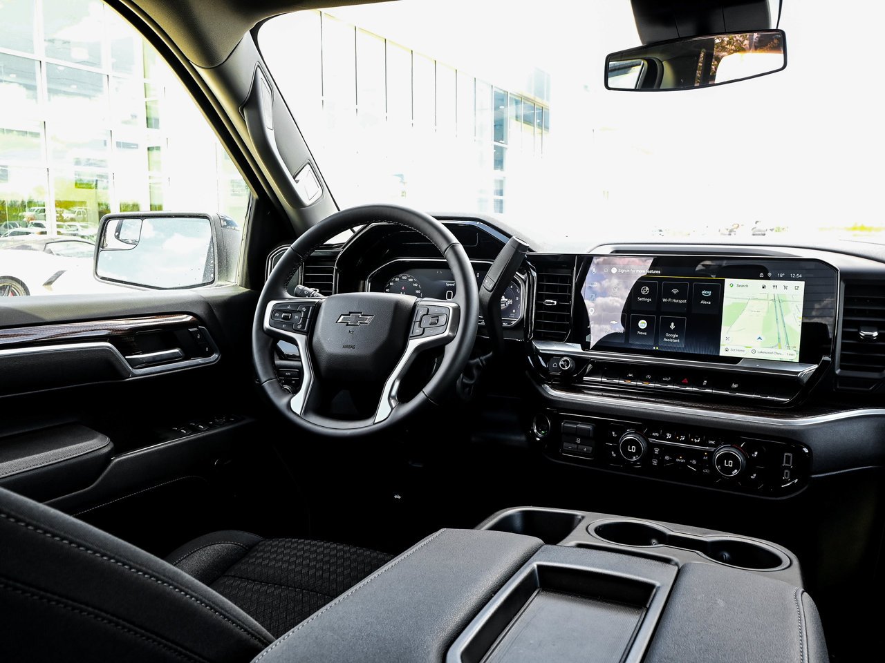2025 Chevrolet Silverado 1500 4WD Double Cab 147 RST White Sherwood Park - photo #17