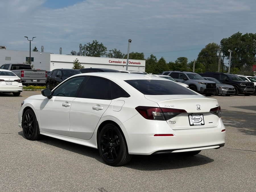 Honda Civic Sedan Hybrid 2025 2025 Blanc