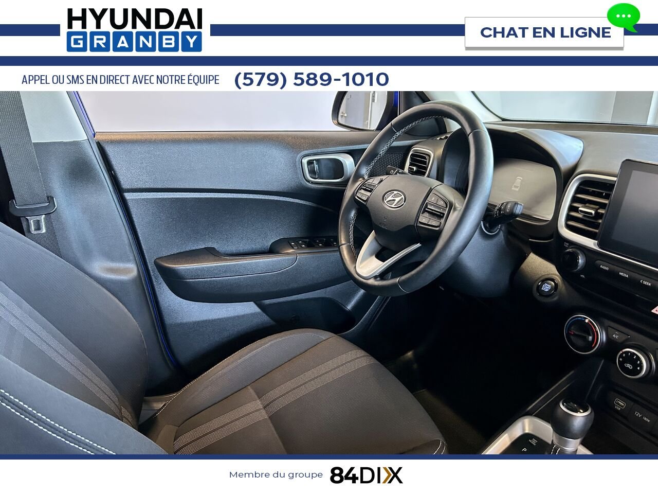 Hyundai Venue 2024 Bleu Granby - photo #19