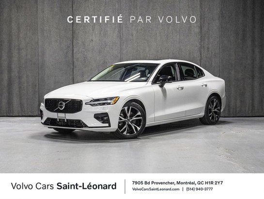 2024 Volvo S60 B5 CORE DARK CLIMAT VOLANT CHAUFFANT White