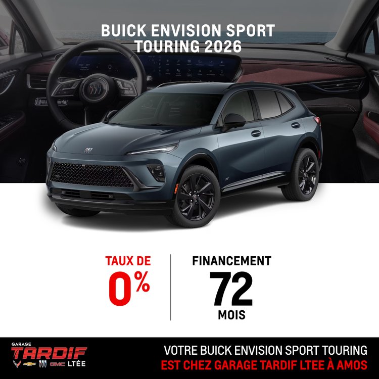 TARDIF promo mai buick envision FR