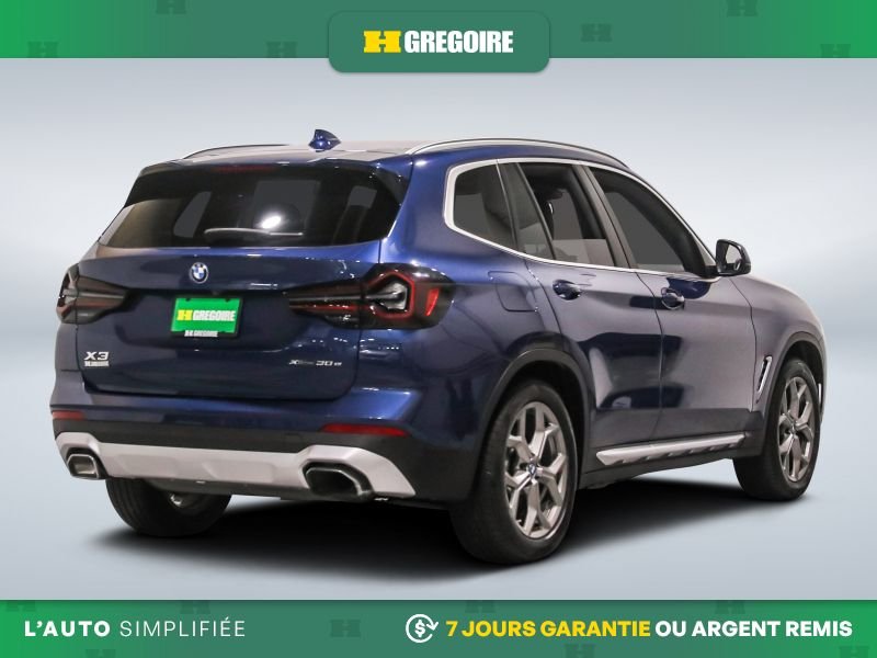 2023 BMW X3 Blue Saint-Eustache - photo #8