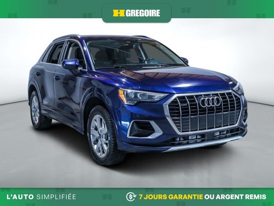 Audi Q3 2022 2022 Bleu