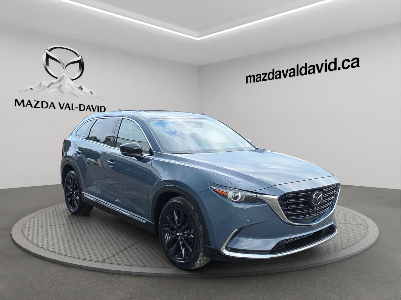 2022 Mazda CX-9 GT TI, SIÈGES EN CUIR, SIÈGES VENTILÉS, NAVIGATION Blue Val-David - photo #4