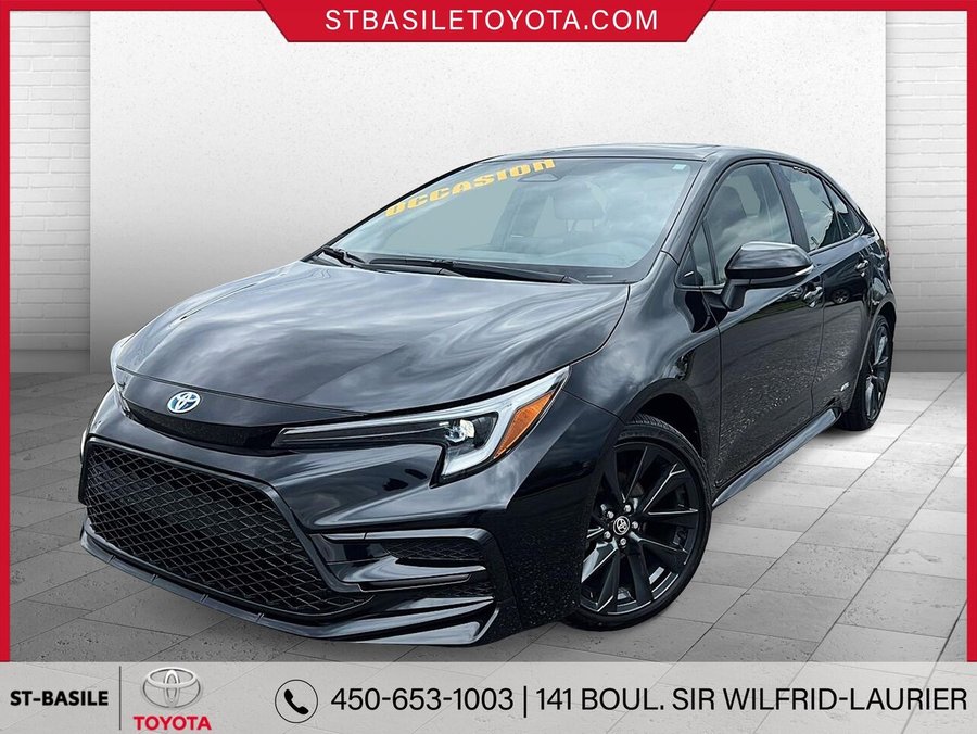 TOYOTA Corolla Hybride 2025 2025 Noir minuit métallisé