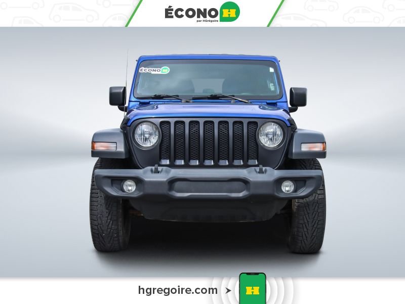 2019 Jeep Wrangler Blue Saint-Eustache - photo #1